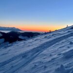 slovakia, chopok, nature, liptov, morning, sunrise, the snow, mountains